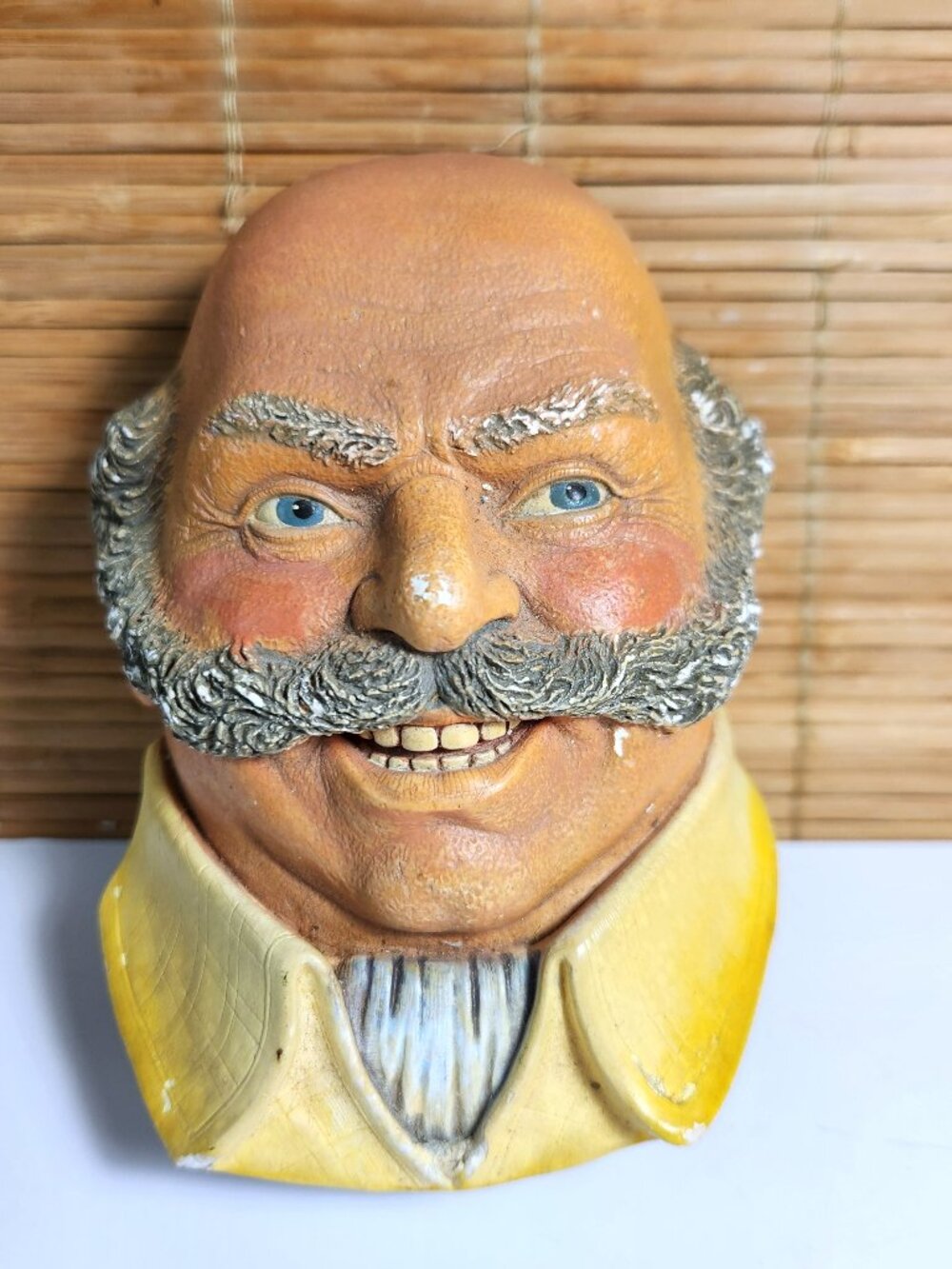 Legends Products Mine Host 1982 Vintage Chalkware Head Wall Mask Bust England